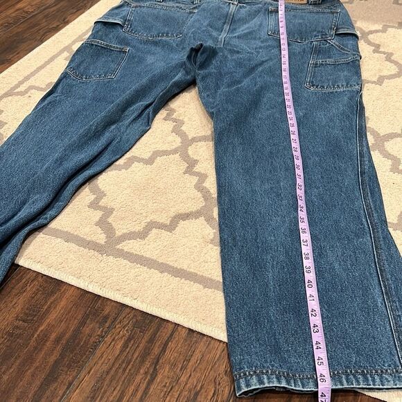 Duluth trading Carpenter jeans size 48 / 34 in EUC big boy jeans - Picture 9 of 9